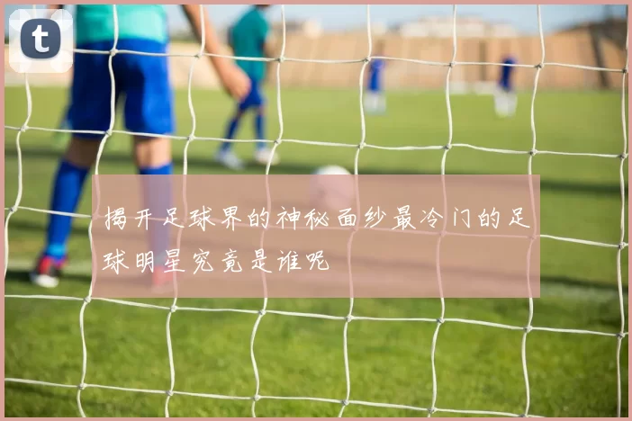 揭开足球界的神秘面纱最冷门的足球明星究竟是谁呢