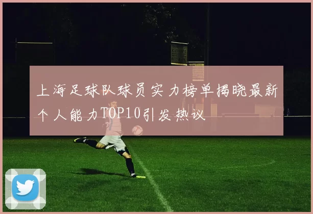 上海足球队球员实力榜单揭晓最新个人能力TOP10引发热议